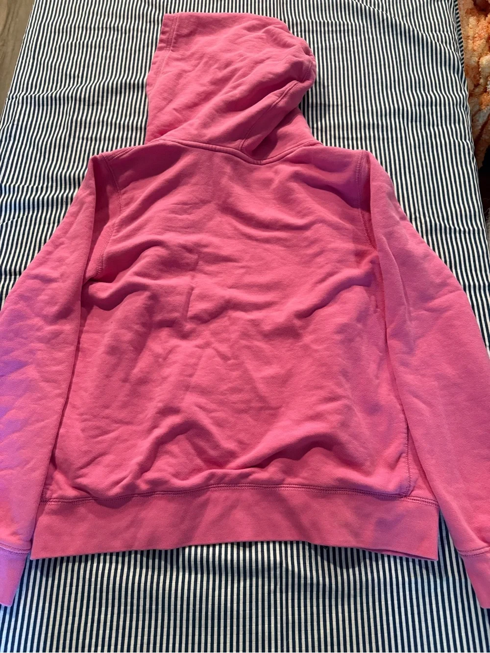 Ralph Lauren Pink Zip-Up Hoodie with Green Pony Logo